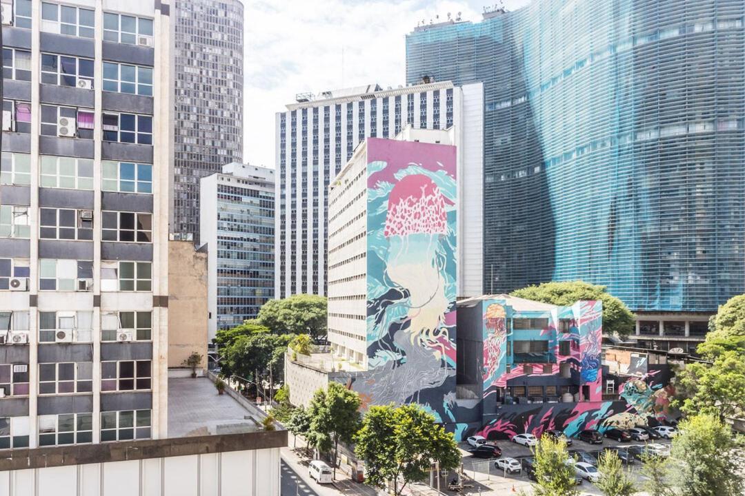 Apto No Cartao Postal Da Cidade De São Paulo Exterior foto
